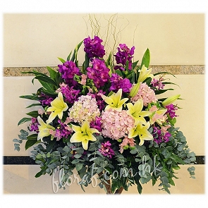 OP41 Opening Flower Basket Stand OP41 Opening Flower Basket Stand
